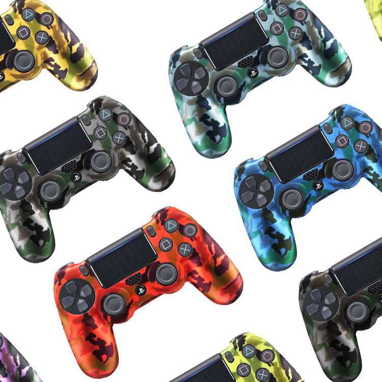 Bọc tay cầm PS4 Dualshock, ốp tay cầm PS4 nhiều màu lựa chọn