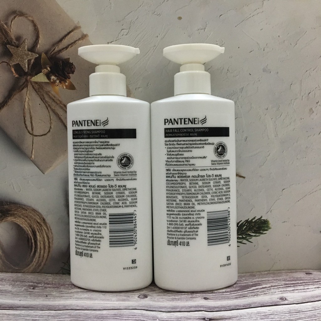 Dầu gội - dầu xả Pantene Thái Lan 410ml