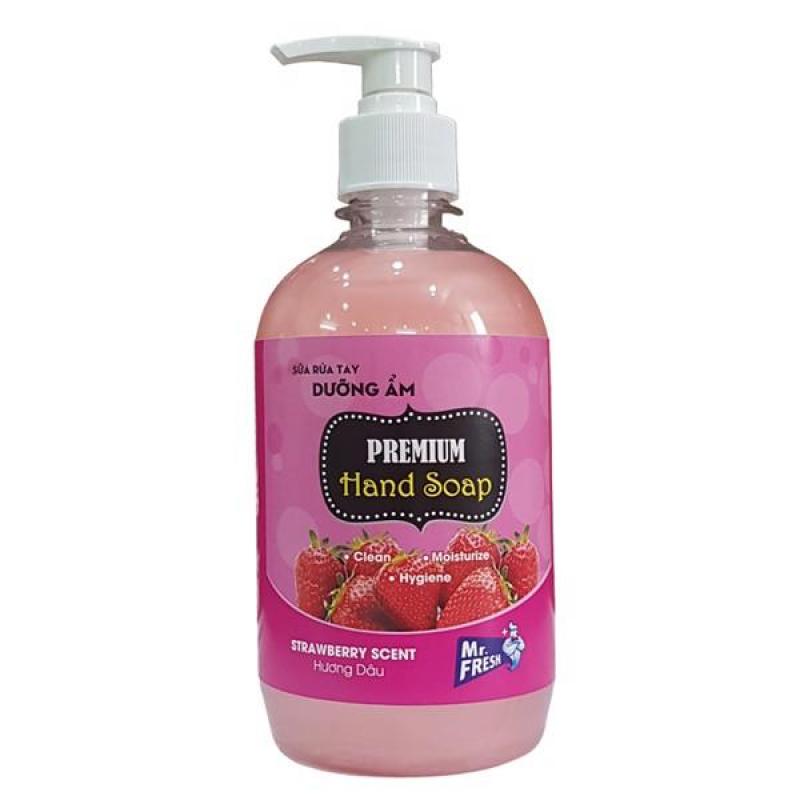 Sữa rửa tay tiệt trùng dưỡng ẩm Premium Hand Soap Mr. Fresh 500ml KL707