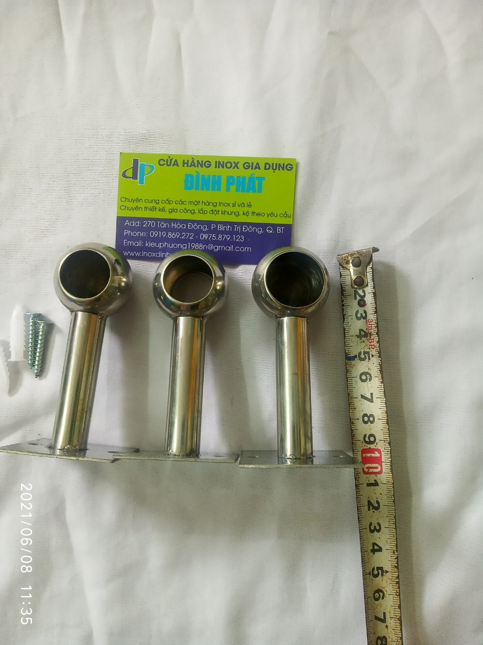 [HCM]BỘ 3 PASS DÀI 9CM PHI 25 TREO RÈM