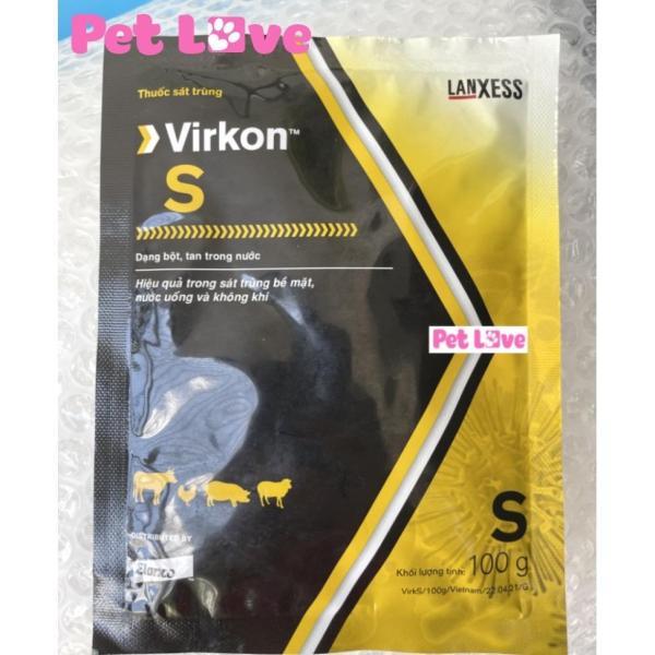 Virkon S (100g) thuốc sát trùng chuồng trại, nhà vật nuôi