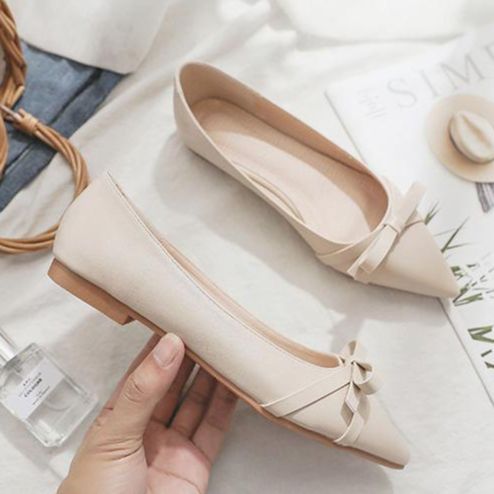 Giày bệt NƠ kiểu dáng Hàn Quốc Mã SRLCB3