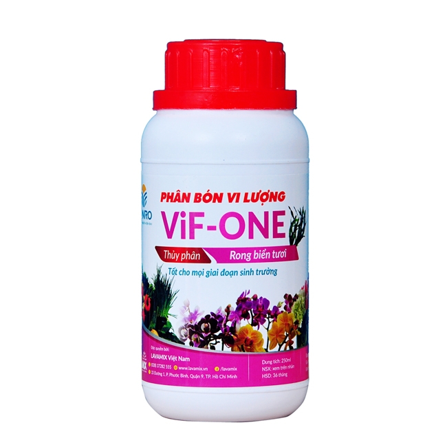 Phân Bón Ra Hoa, Đậu Quả (RONG BIỂN VIF – One) Chai 100ml