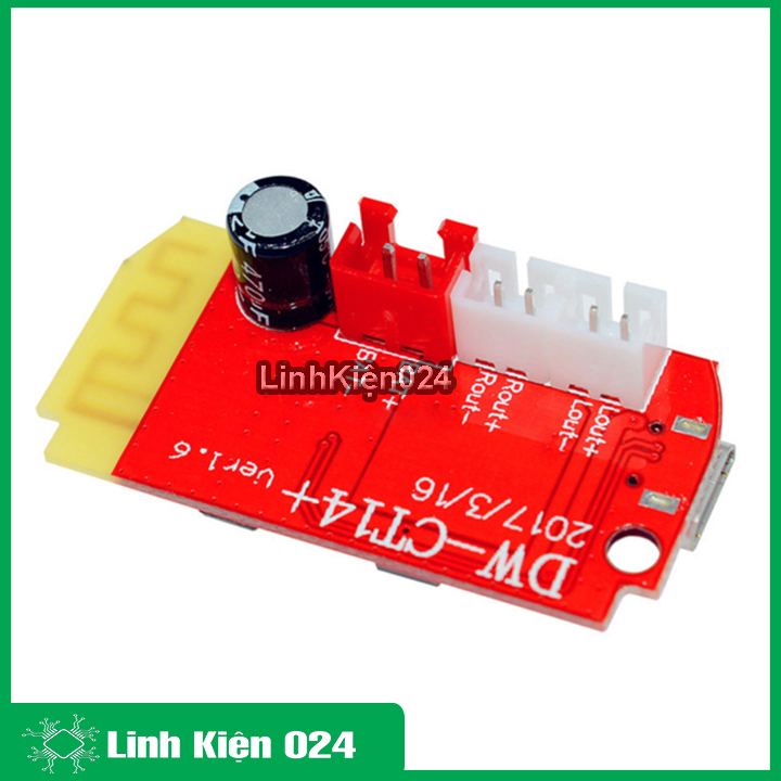 Module khuếch đại âm thanh CT14 Mini 4.2 Bluetooth Stereo Class F 5W + 5W