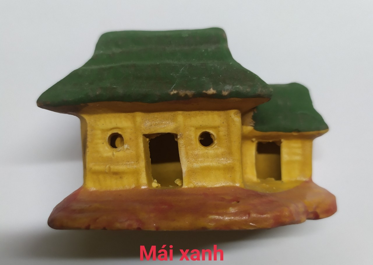 Nhà lá mini trang trí hổ cá bể cá-hòn non bộ..