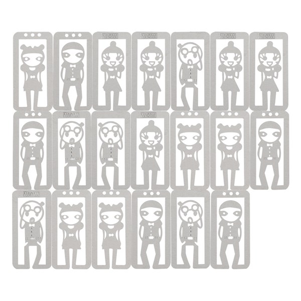 [HCM]Bộ Đánh Dấu Sách Book Line Markers - Emotion