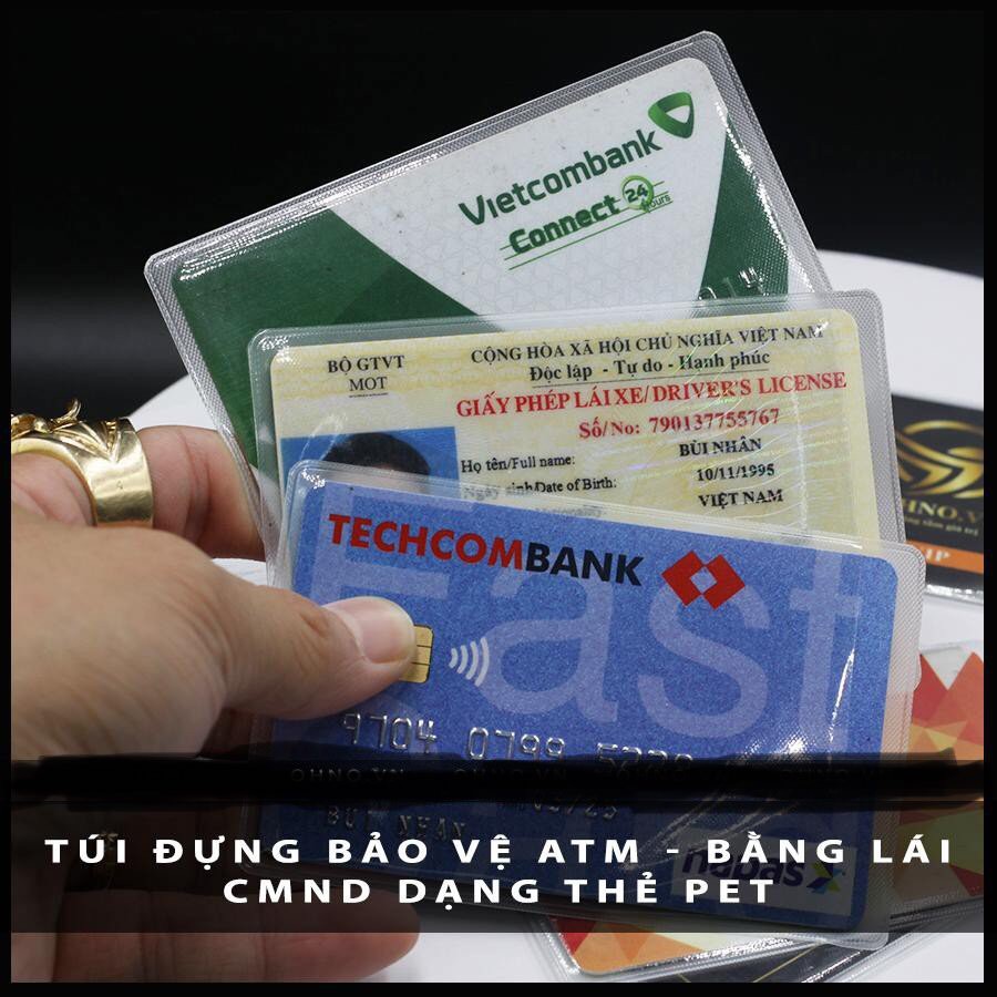 COMBO 10 TÚI BỌC THẺ ATM TIỆN ÍCH