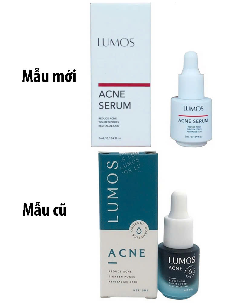 Serum Mụn Lumos Mẫu Mới 2025