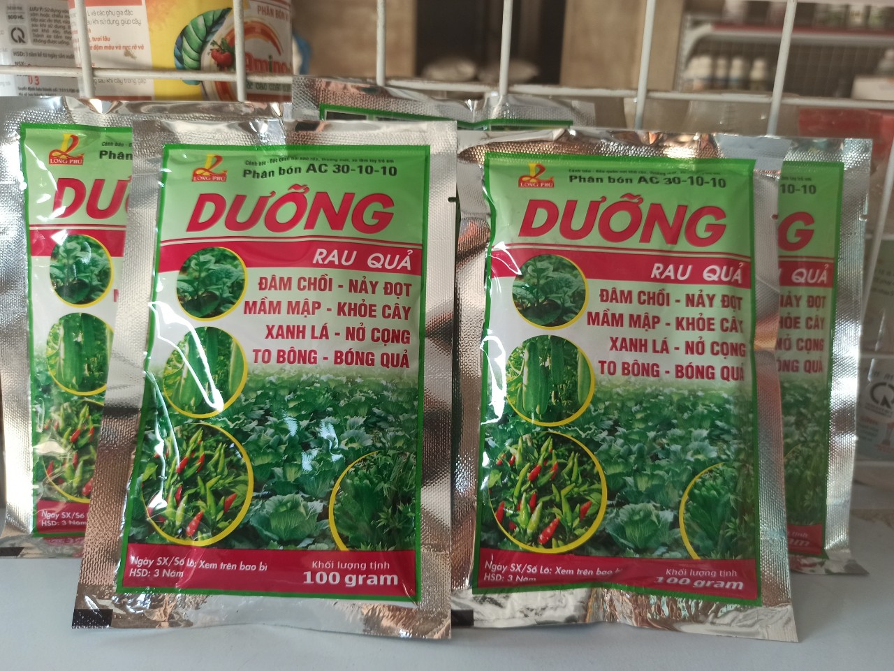 PHÂN BÓN AC 30-10-10 - DƯỠNG - Gói 100g