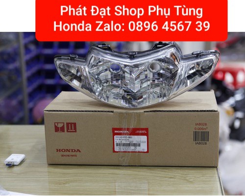 [HCM]Pha Đèn Cho Xe Wave Alpha ZIN Hãng 2 bóng -Honda