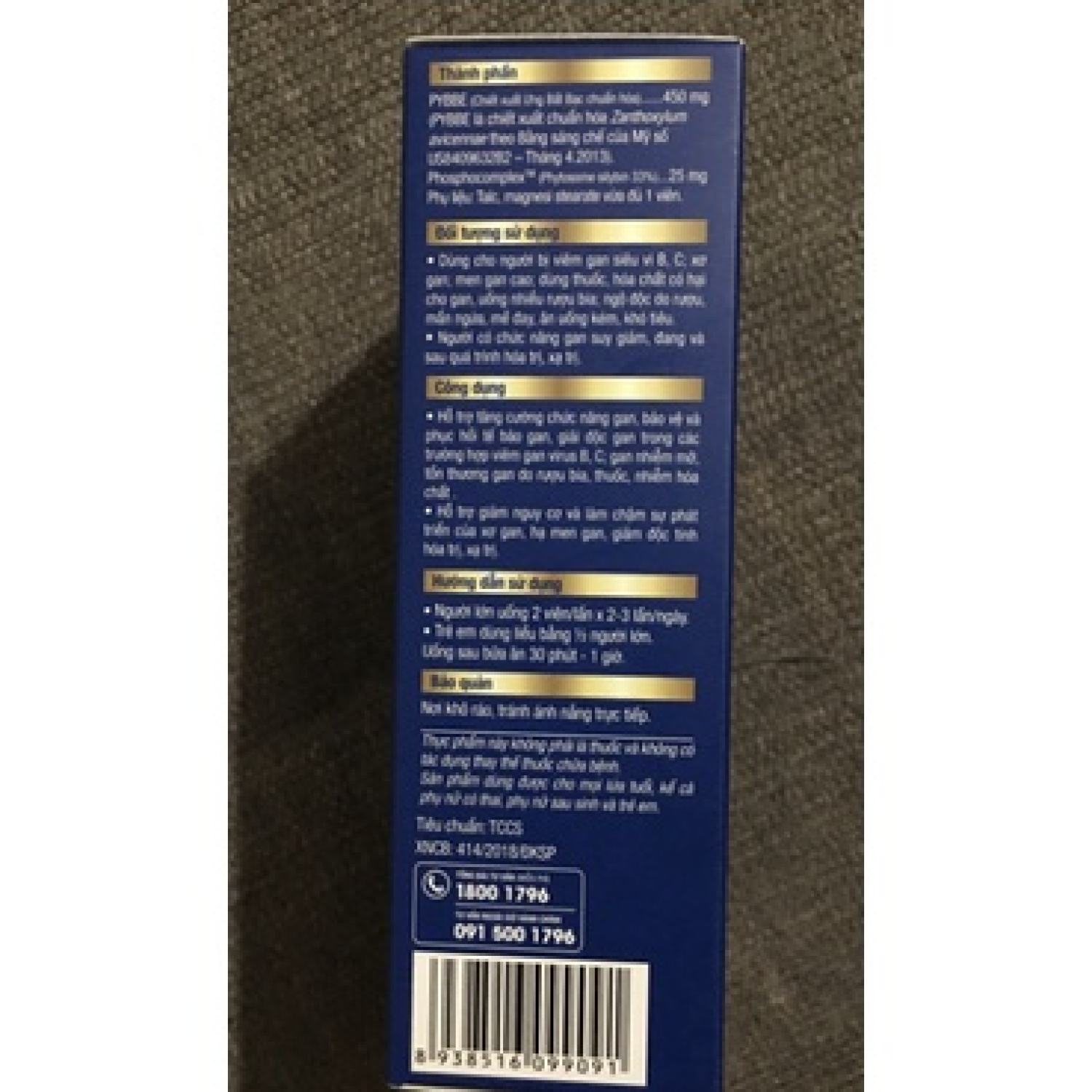 HEPOSAL- phục hồi sức khỏe của gan.
