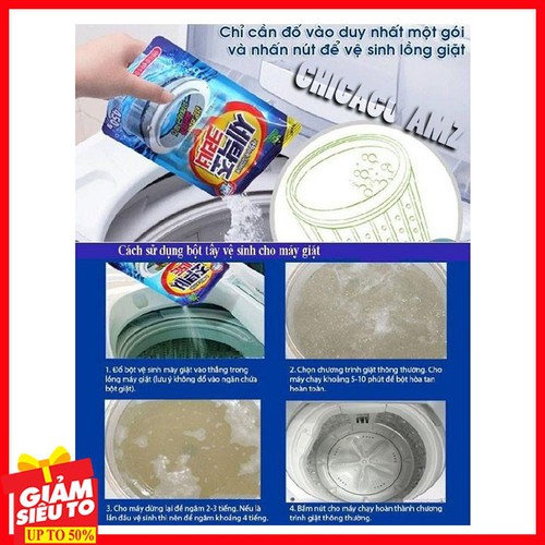 Bột tẩy lồng máy giặt Hàn Quốc