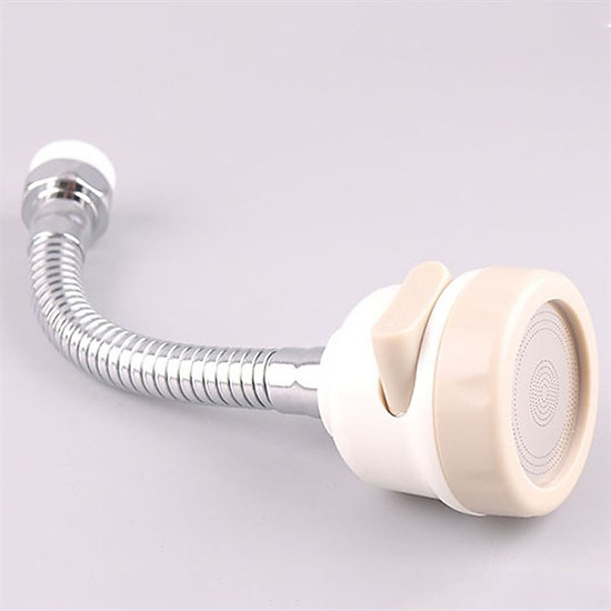 Đầu Nối Vòi Nước Tăng Áp, Đầu Nối Vòi Rửa Bát, Xoay 720 Độ, 3 Chế Độ Xả Có Dây Nối Dài Điều Chỉnh Hướng