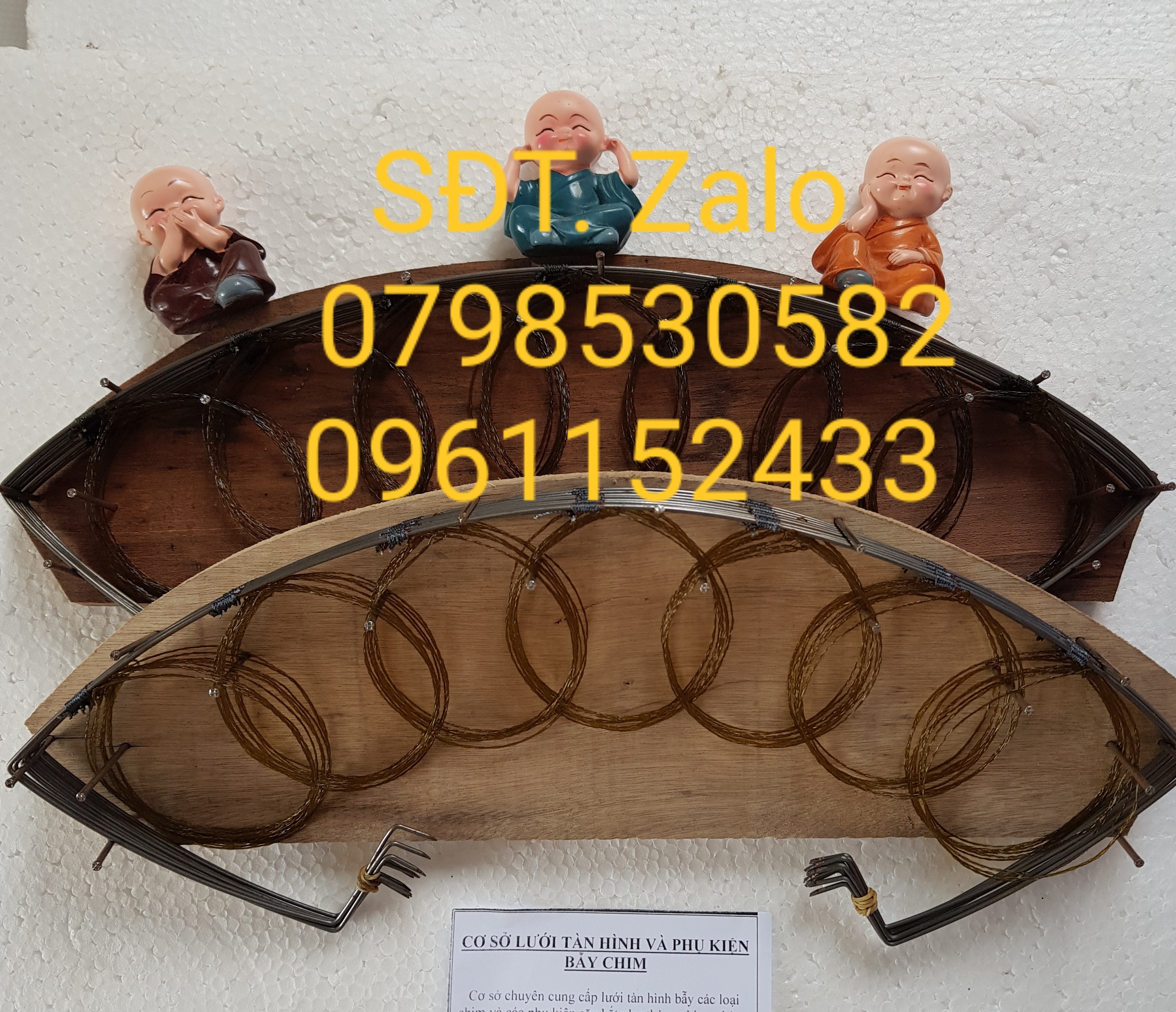 Thòng bẫy chim khướu, chòe, mi