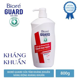 Sữa Tắm Sạch Sâu Kháng Khuẩn Năng Động Kháng Khuẩn Biore Guard 800g thumbnail