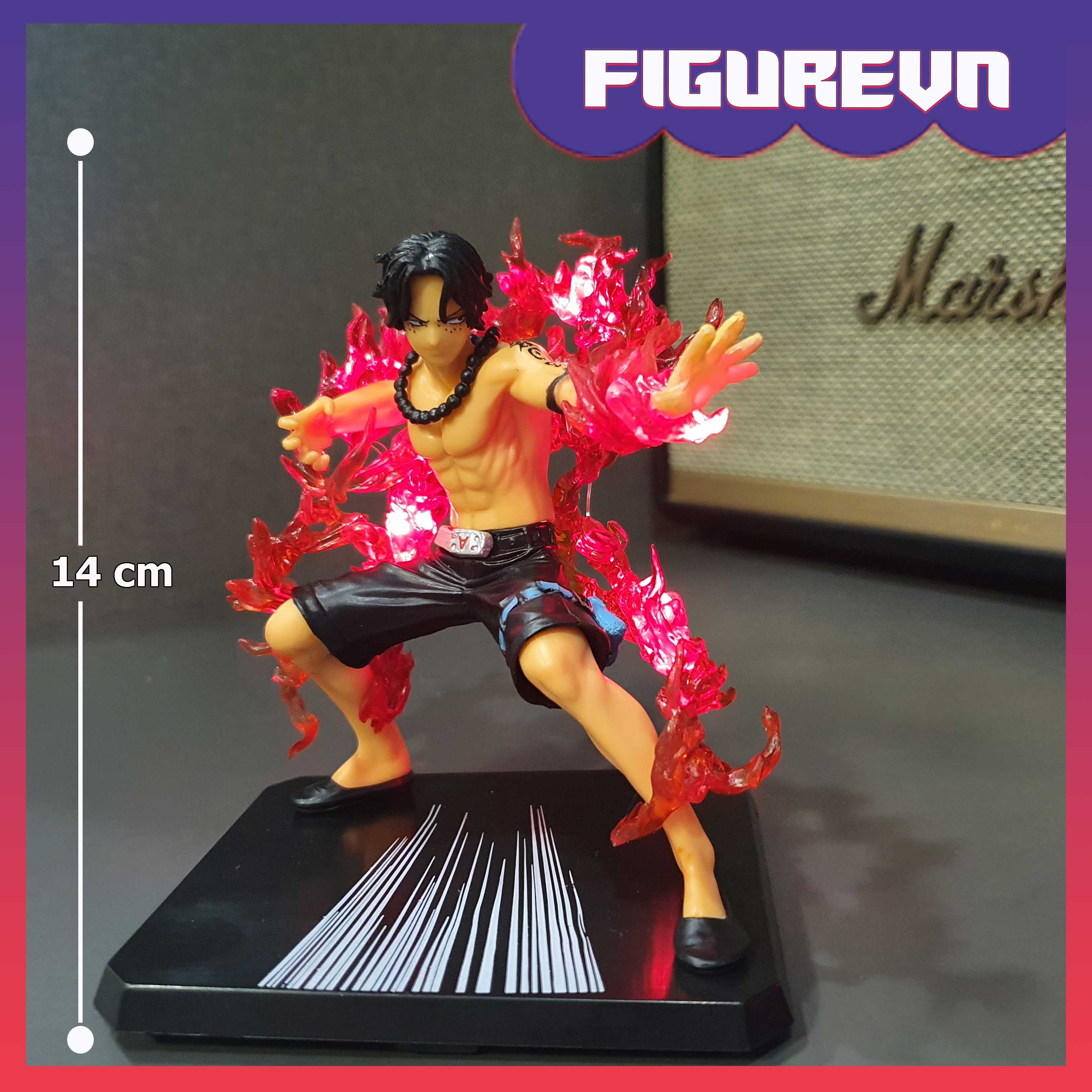 Mô hình sanji 16 cm có led - one piece