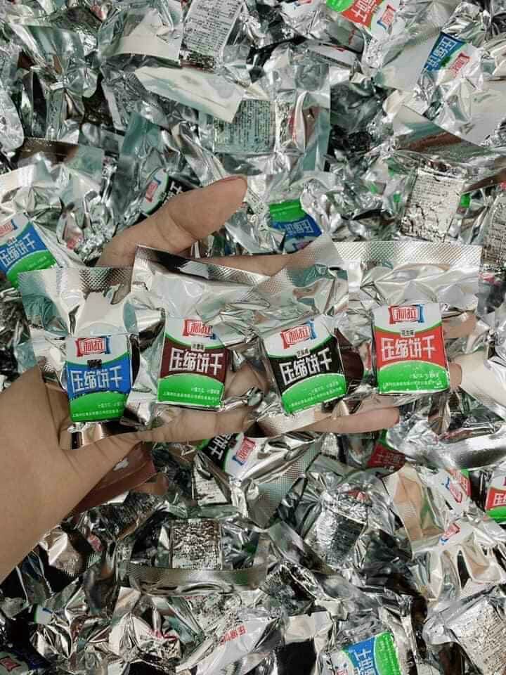 500gr lương khô mini trộn nhiều vị vị mặn và ngọt