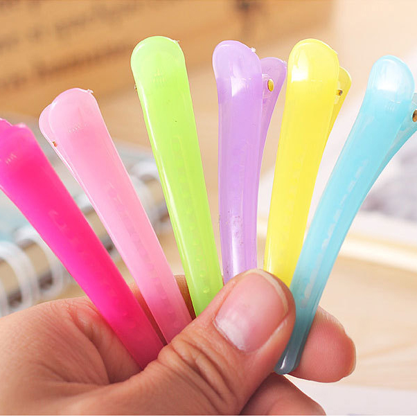 Kẹp Tóc Mỏ Vịt (Nhựa dẻo)