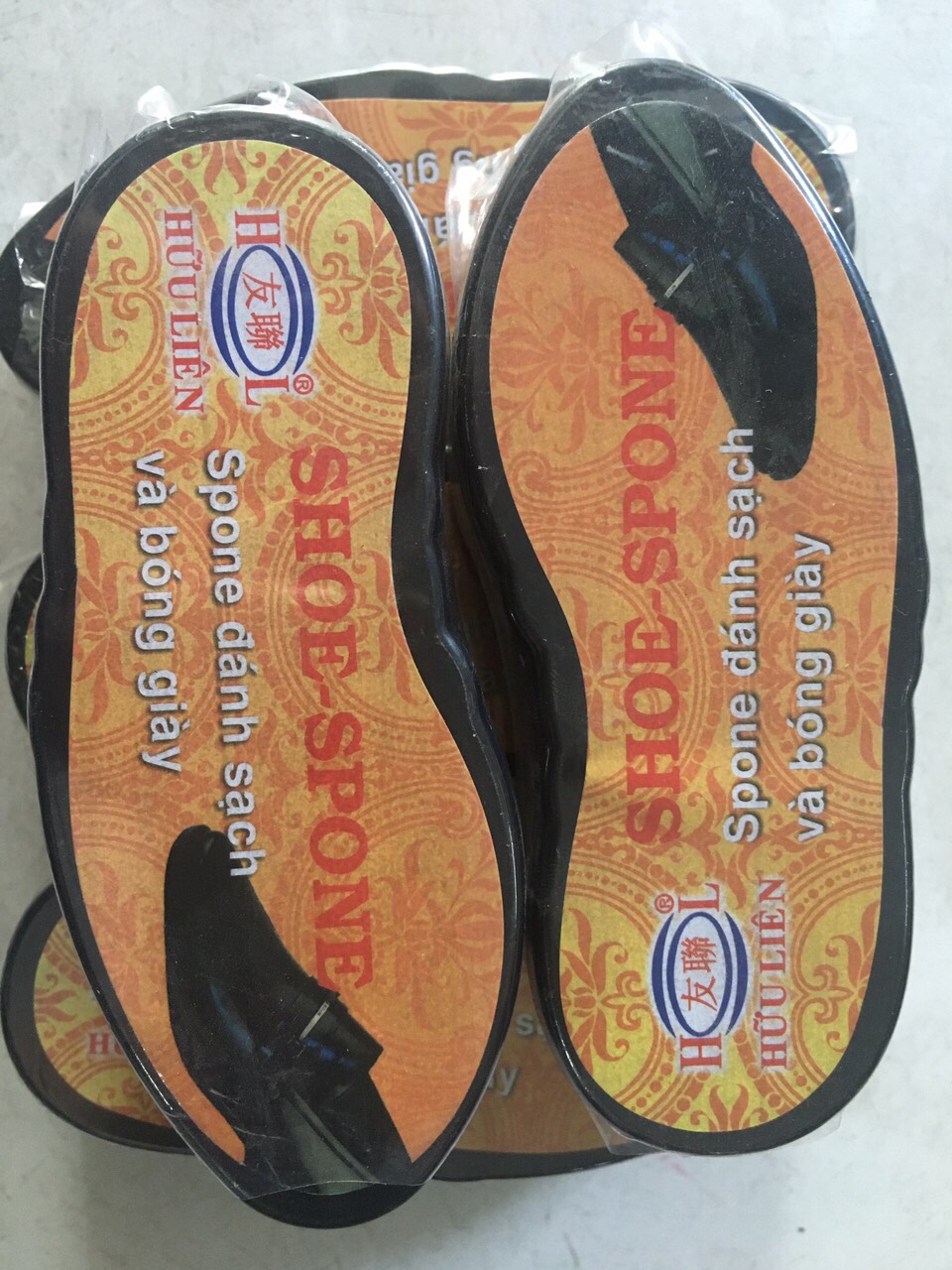 Xi Bọt Biển Đánh Bóng Giày (Shoe Polish Sponge)  == Combo 5 Sản Phẩm