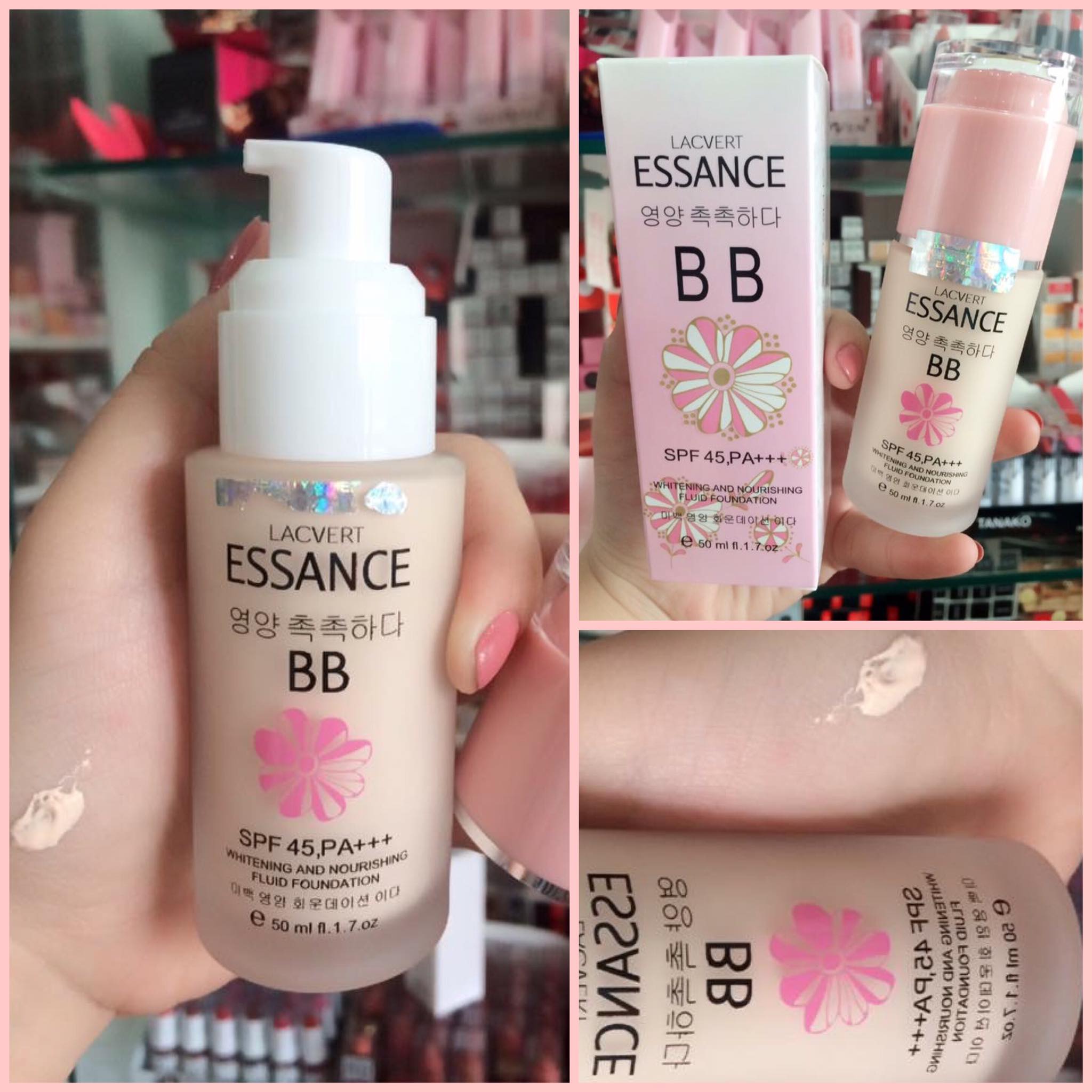 Kem Phấn nền siêu mịn Lacvert Essance BB 50ml