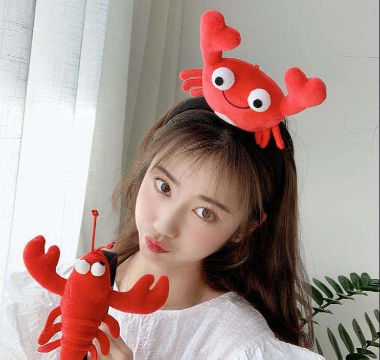 Cài tóc hình Tôm Cua