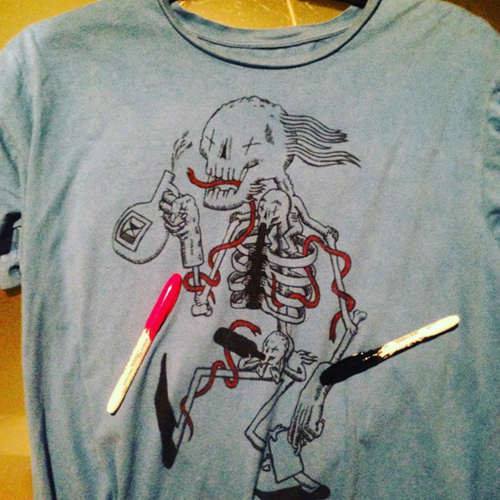 [HCM]Bút vẽ vải không phai màu Sharpie Stained