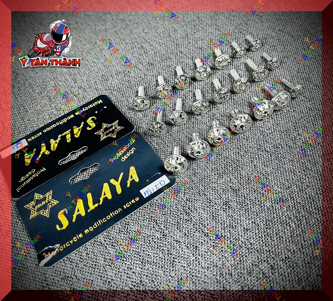 Bộ ốc áo inox salaya xe future Led