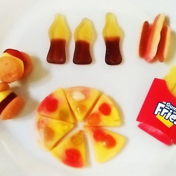 Kẹo Dẻo Trolli Gummi Lunch 77gr