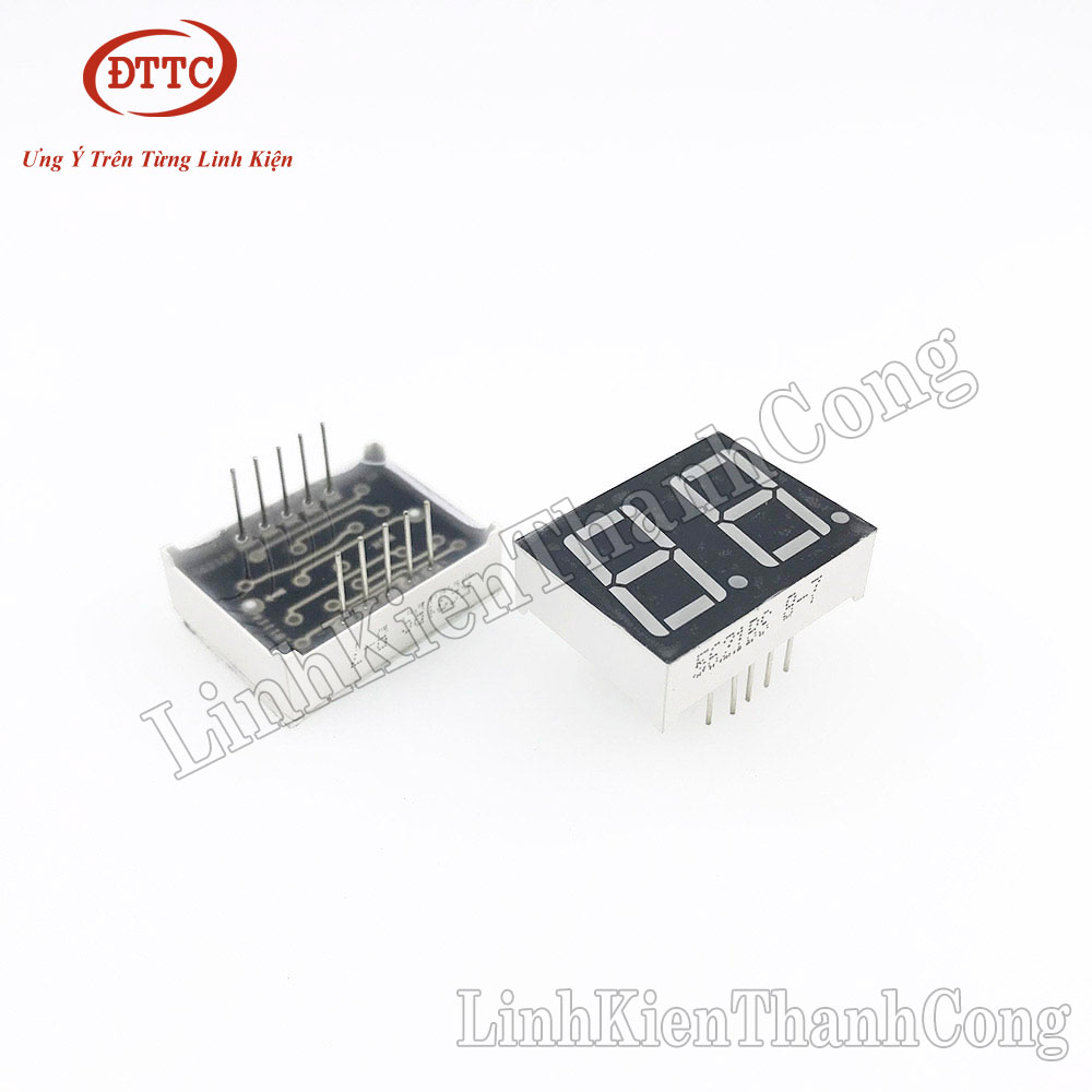 LED 7 thanh 0.56inch 1 Số, 2 Số, 3 Số, 4 Số Màu Đỏ (Anot chung, Katot Chung)