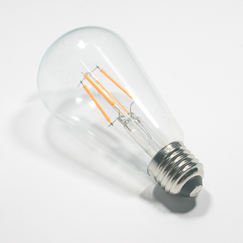 Bóng bulb tròn ST64 LED dây tóc