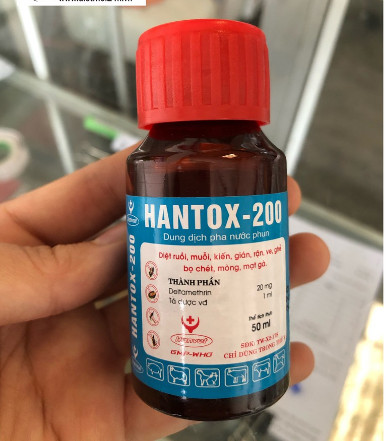 Thuốc diệt côn trùng HANTOX 200 loại 50ml