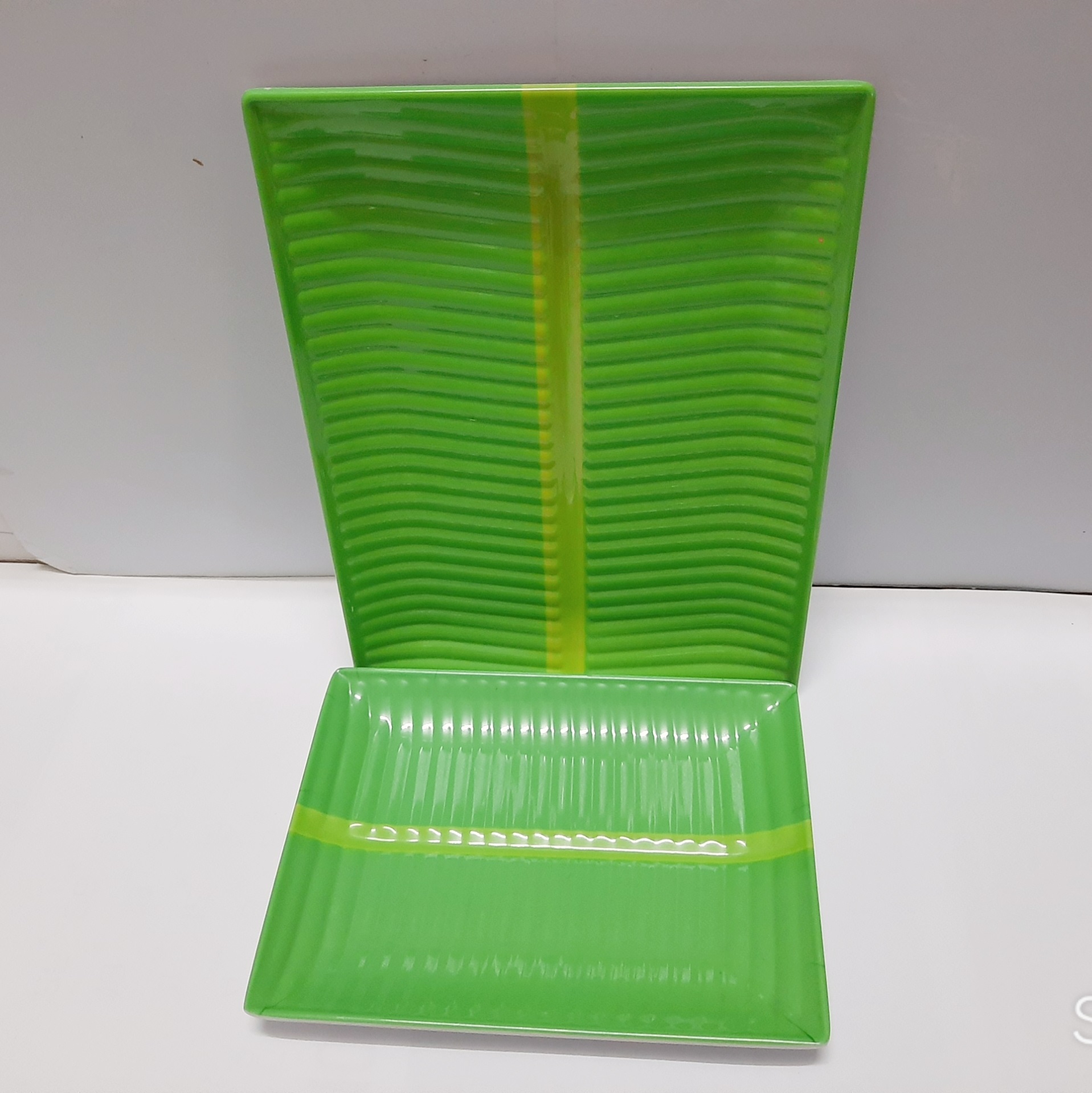 Khay Nhựa Melamine Lá Chuối Cao Cấp