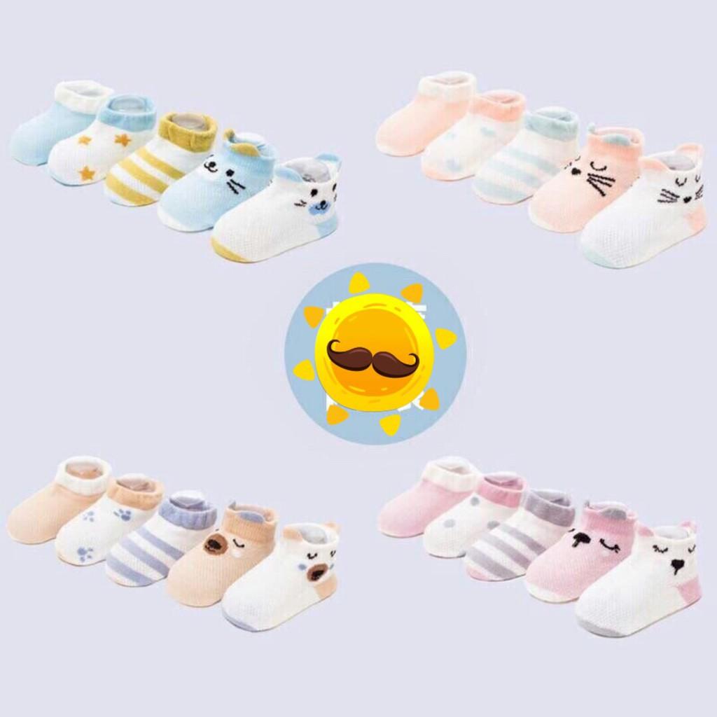 [HCM]SET 5 - ĐÔI TẤT/VỚ LƯỚI AIKO CHO BÉ.