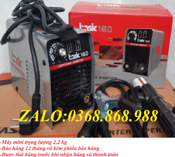 MÁY HÀN - BASIC 160 SIÊU MINI SIÊU KHỎE - MÁY HÀN BASIC 160