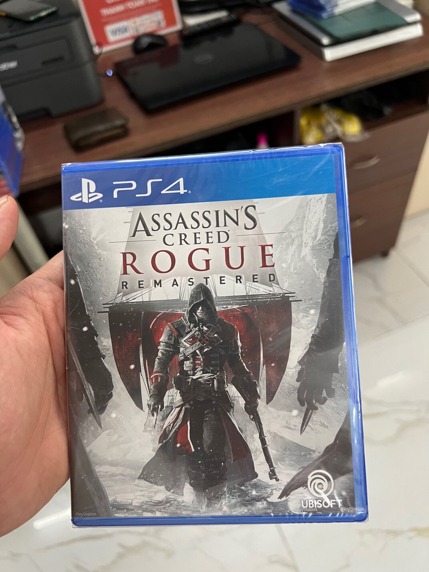 Đĩa chơi game PS4: Asassin’s Creed: Rogue Remastered