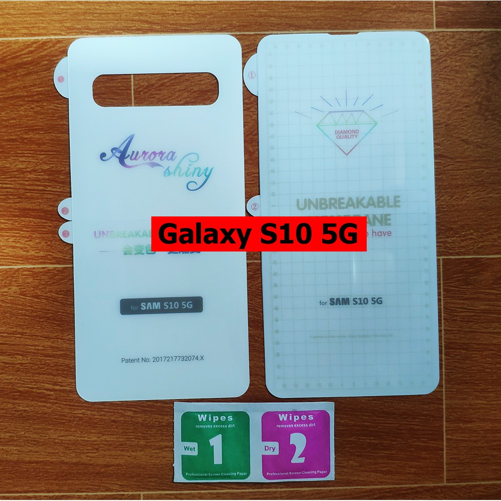 Miếng Dán Dẻo PPF Cho Samsung Galaxy S10 5G, Dán Màn Hình Samsung