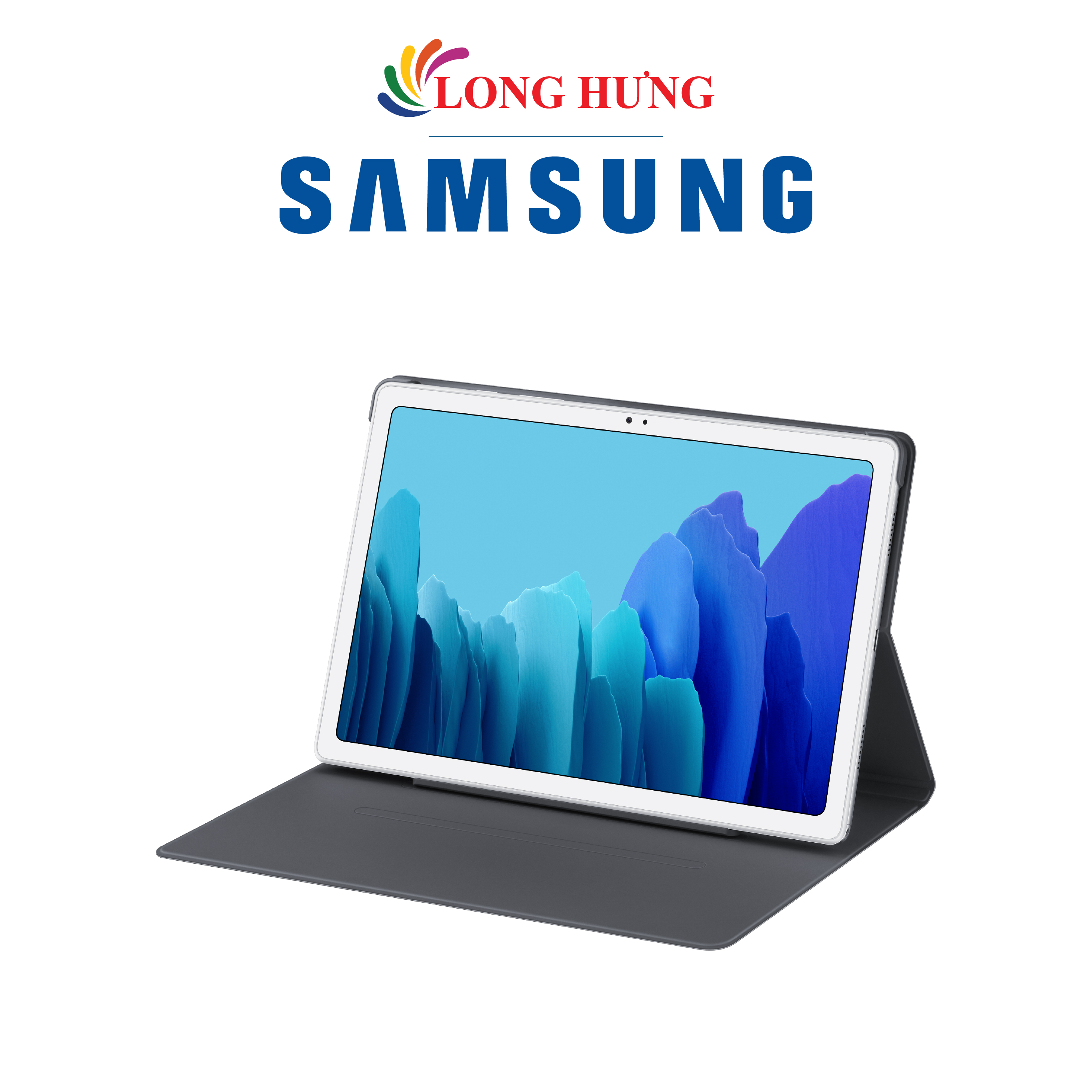 Bao da Samsung Galaxy Tab A7 EF-BT500 - Hàng chính hãng - Thiết kế sang trọng Chất liệu cao cấp Bảo vệ mặt lưng máy