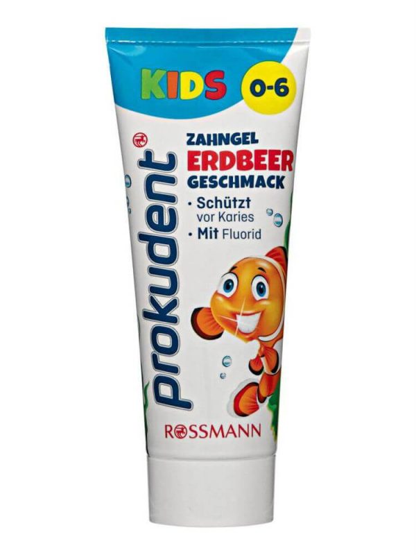 Kem Đánh Răng Prokudent Junior Cho Bé 0 - 6 Tuổi, 75 ml