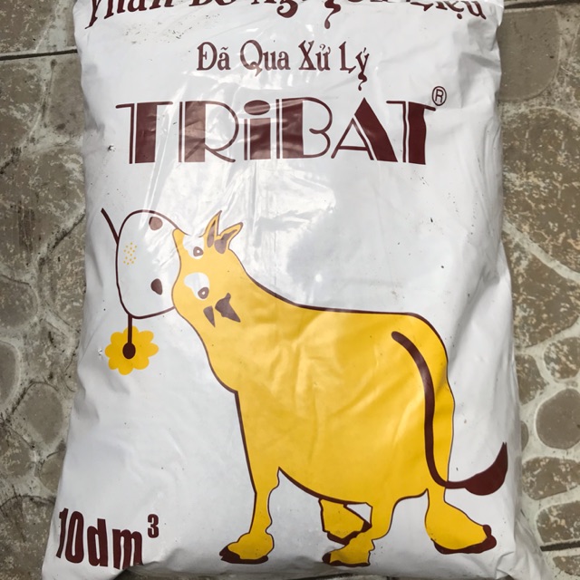 Phân bò đã qua xử lý tribat gói 10dm3