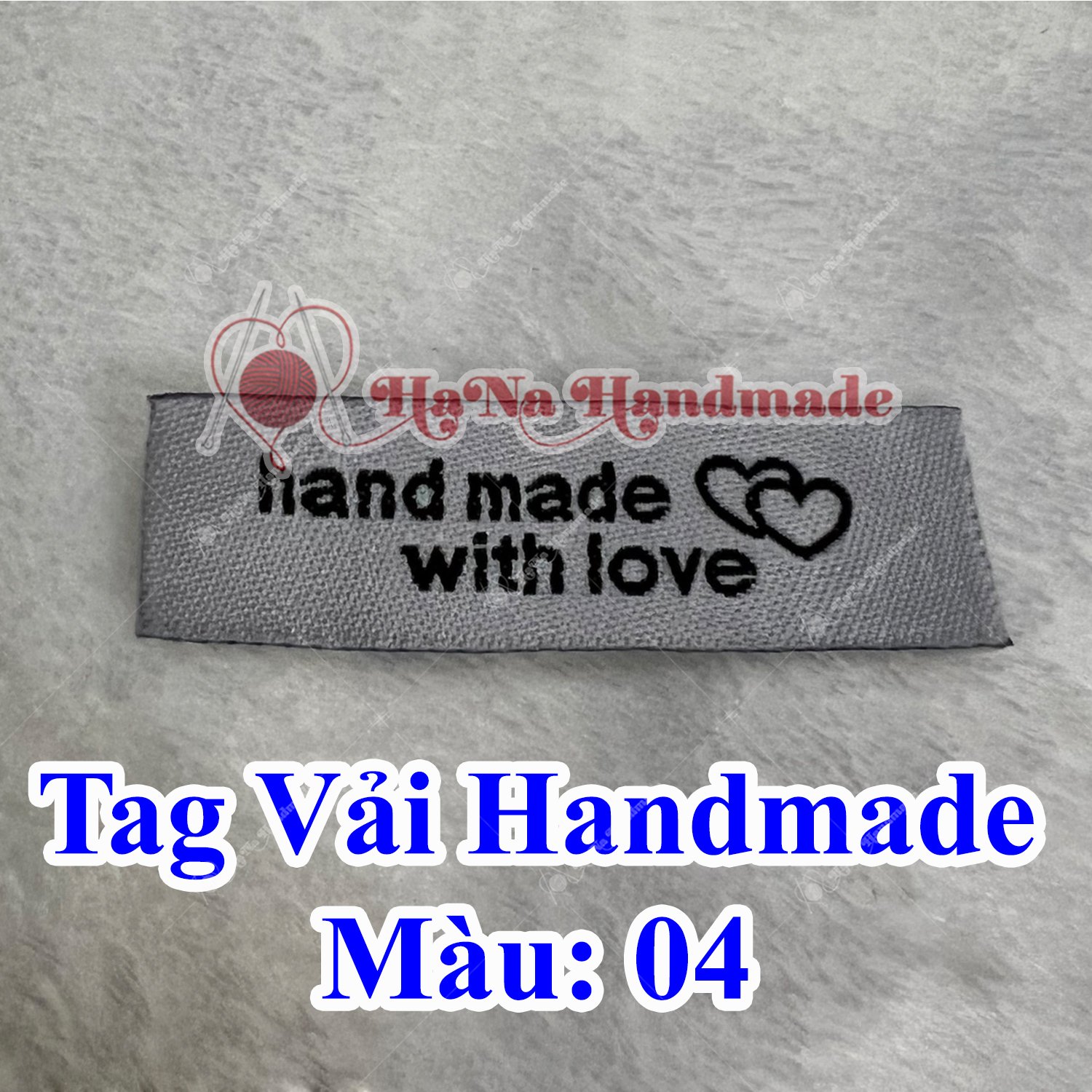 Tag vải handmade 6k/ 2 cái