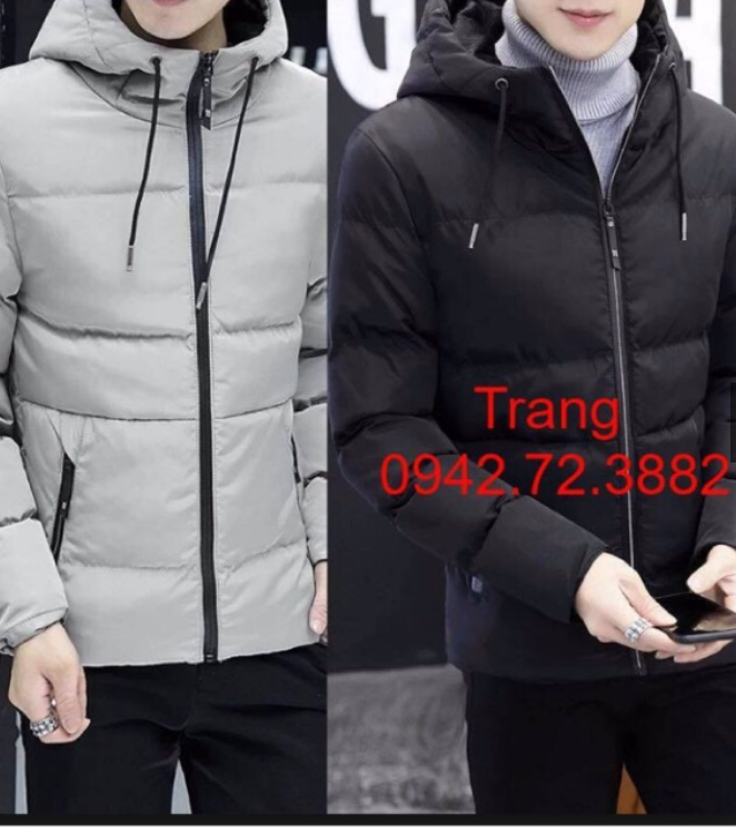 Áo khoác phao nam cao cấp lót lông