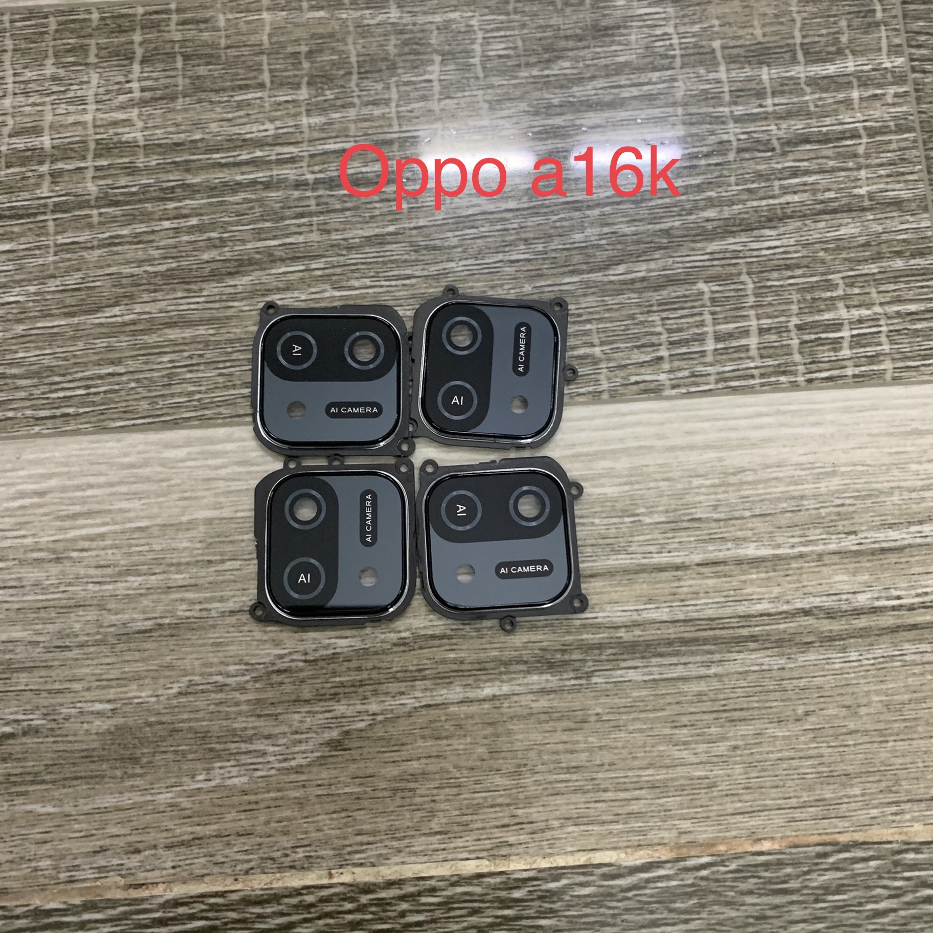 kính +vành oppo a16k