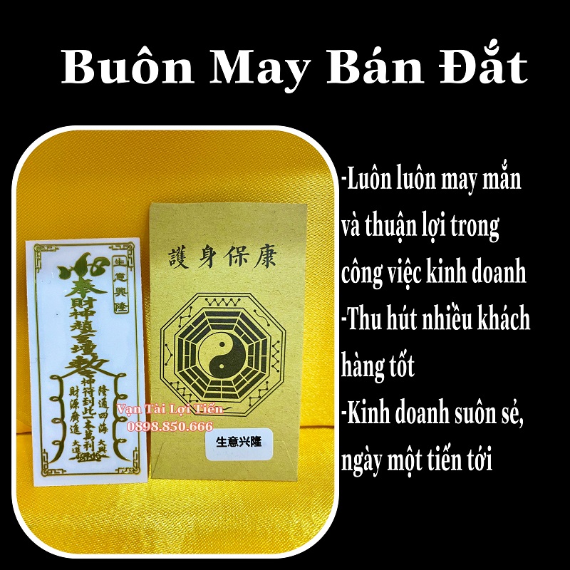 [HCM]Linh Phù Dán Buôn May Bán Đắt