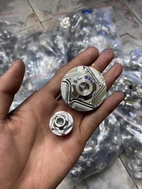 Ốc mâm lửa inox Salaya Honda Yamaha SuZuki