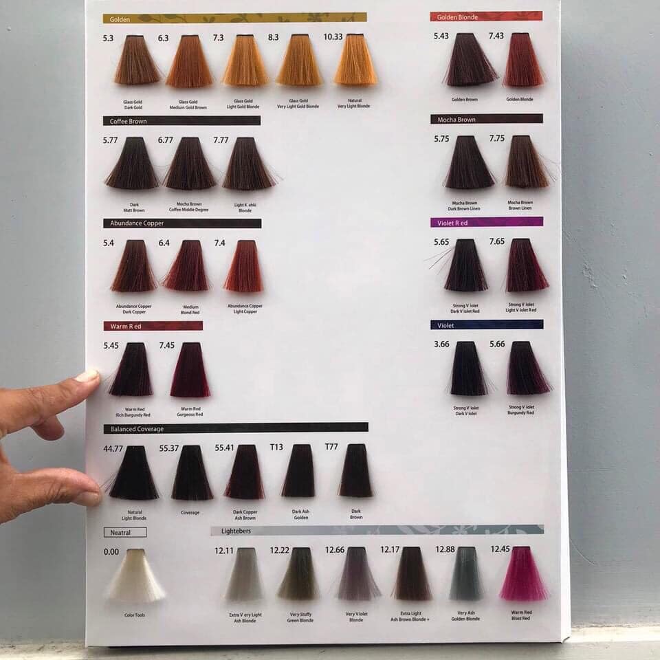 [HCM]Thuốc nhuộm tóc SNUKIA Professional Shining Color 100ml
