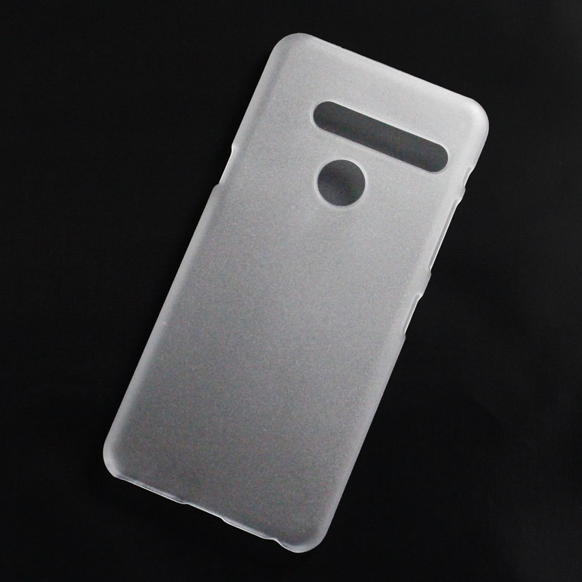 Ốp lưng cho LG G8 nhựa cứng nhám trong