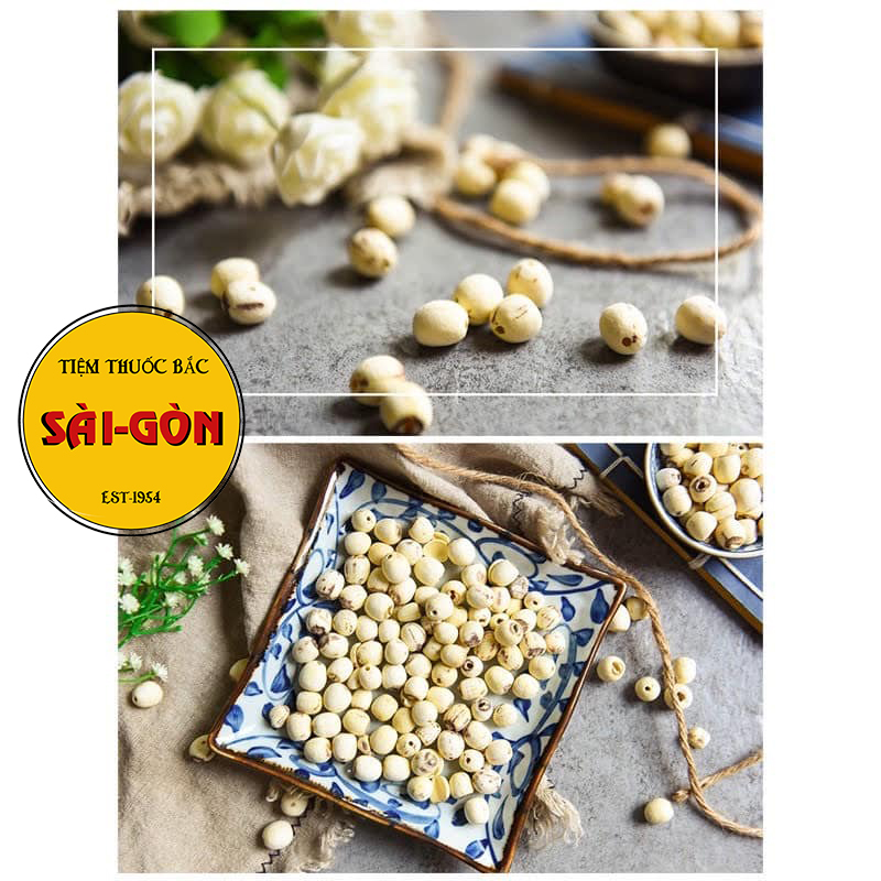 [HCM]Hạt Sen Trắng Khô Bở 100g
