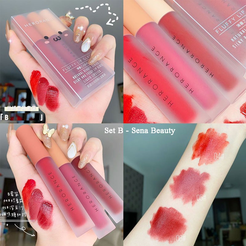 SÉT SON 3 CÂY HERO RANGE 3 màu siêu đẹp siêu lì