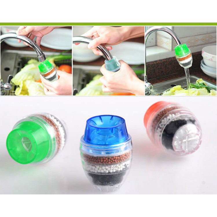 [HCM]Đầu Lọc Nước Mini 5 Tầng