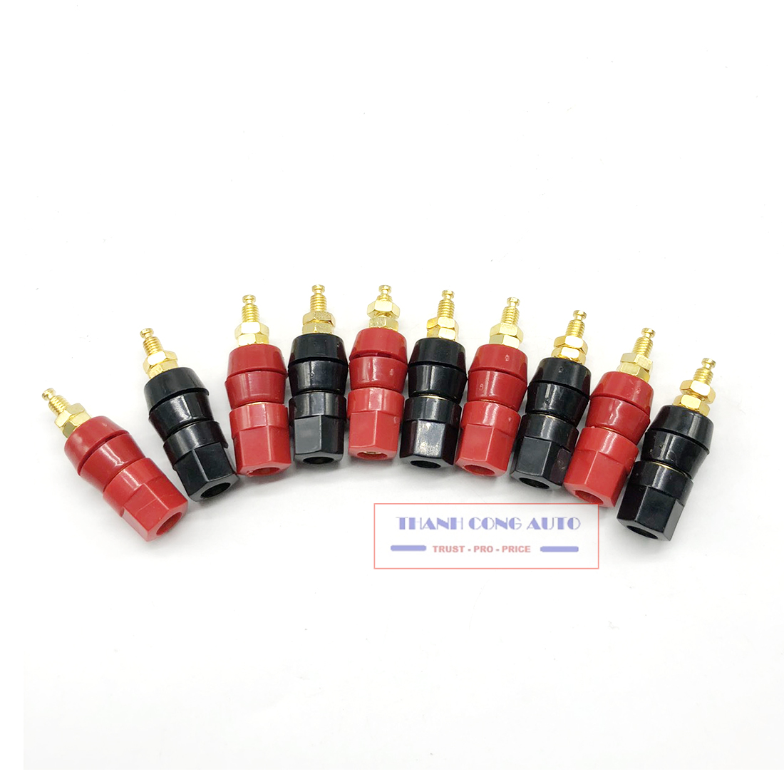 Combo 10 cái đầu đấu cọc loa jack bắp chuối
